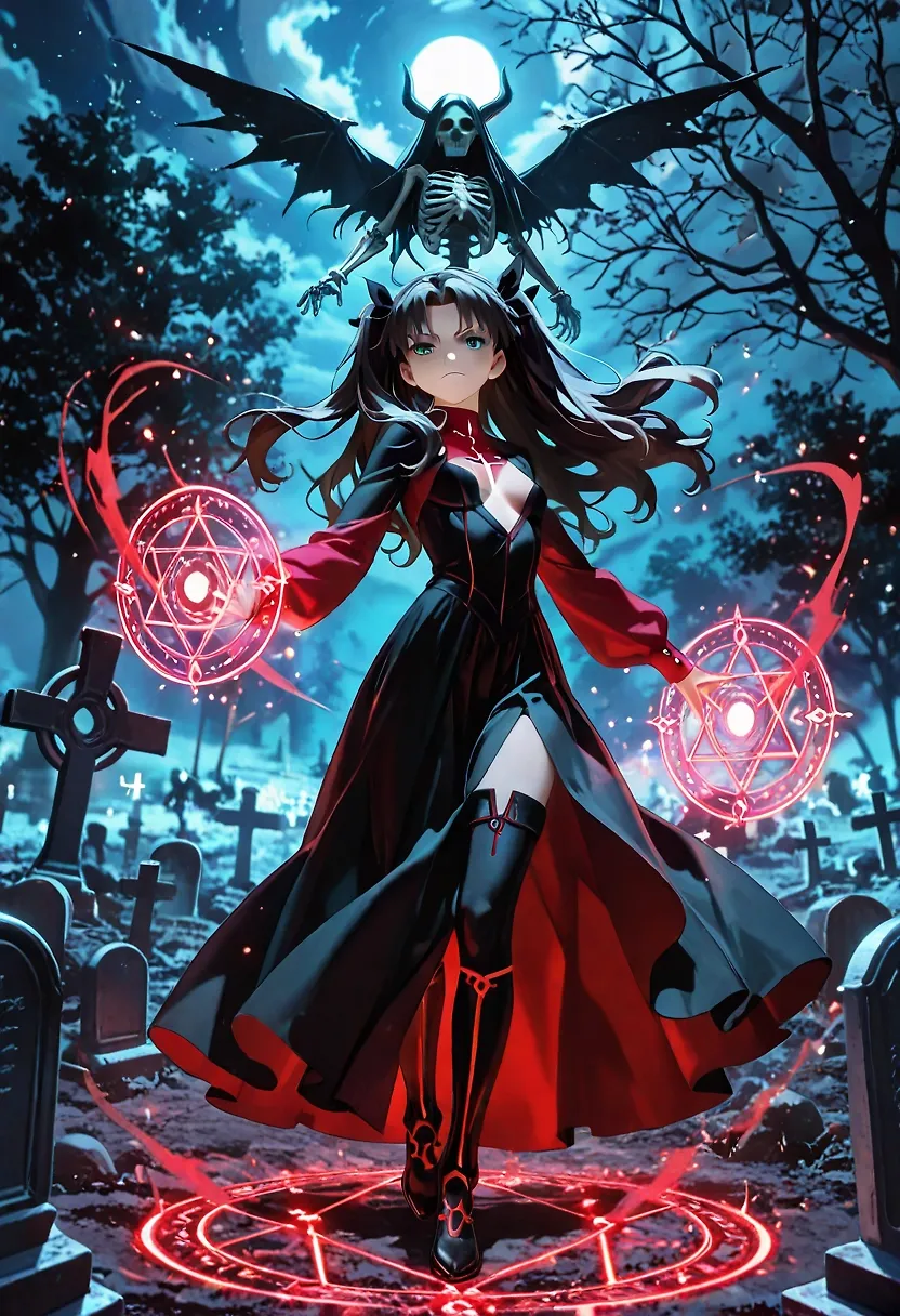 Tohsaka Rin cool (?) stuff