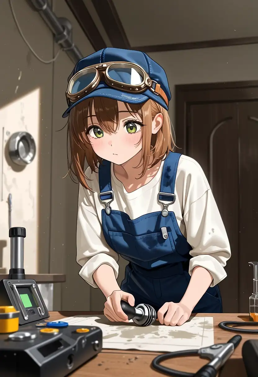 AI art 'メカニック'