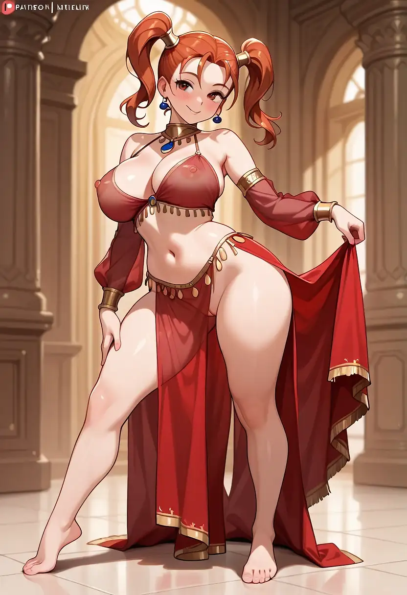 AI art "Belly Dancer Jessica"