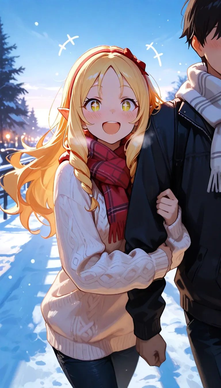 A date with cold weather. Yamada Elf S.A.O.