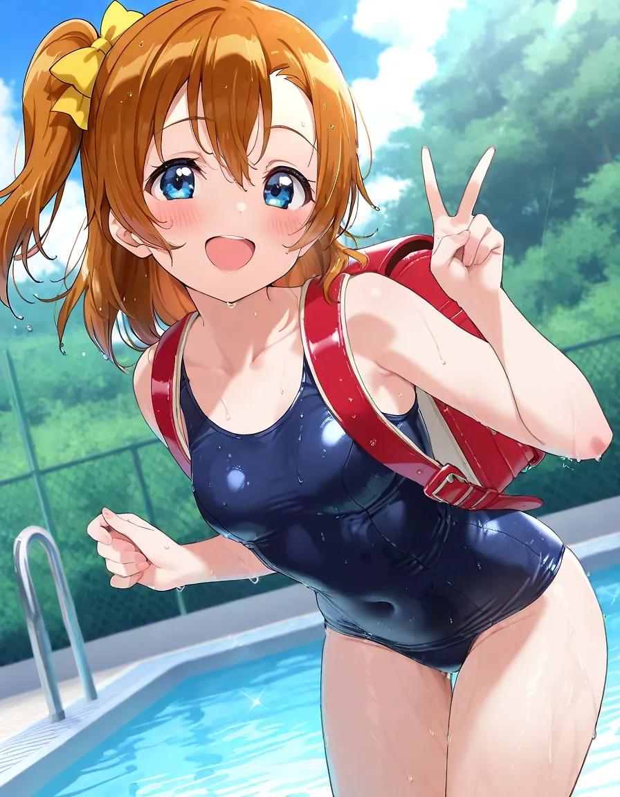 AI art "kousaka honoka"