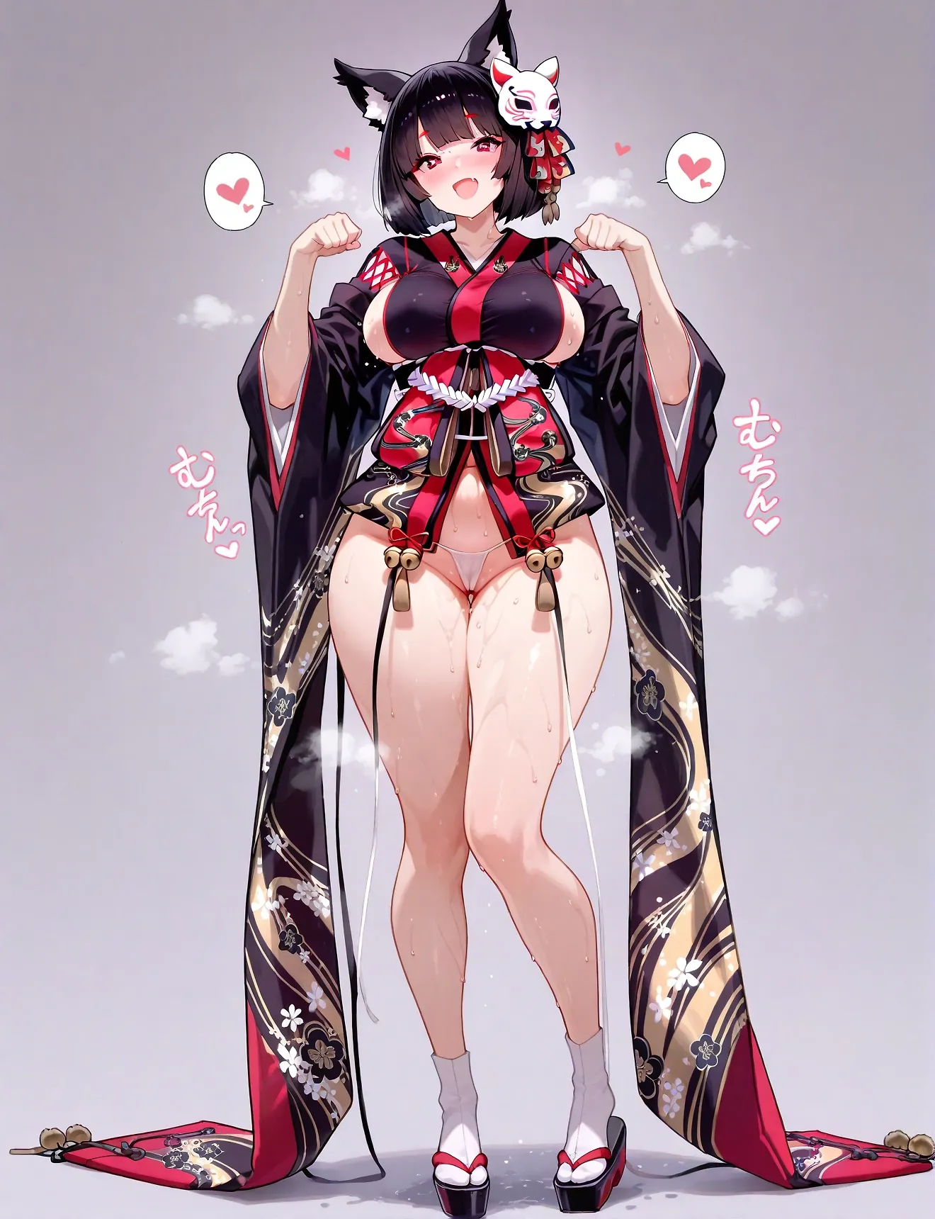 AI art "Two people from Azur Lane"