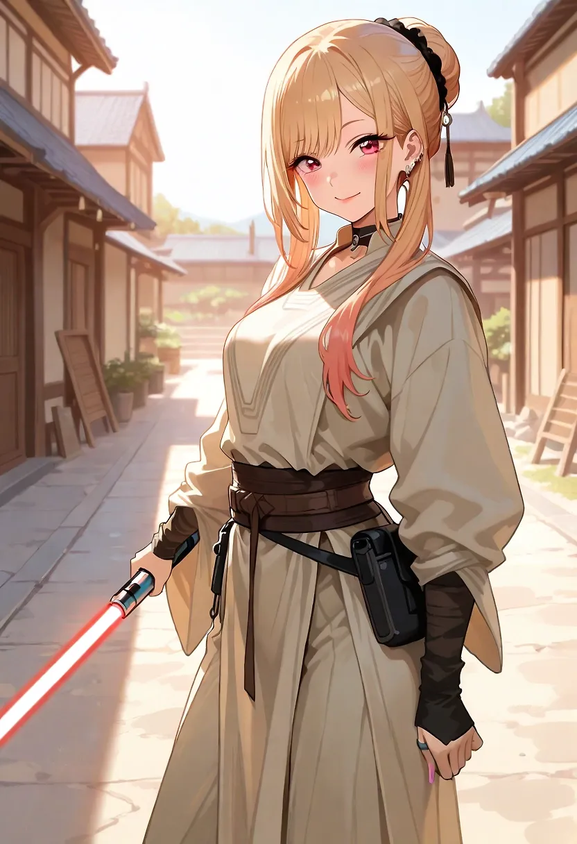 Marin Does Jedi Cosplay