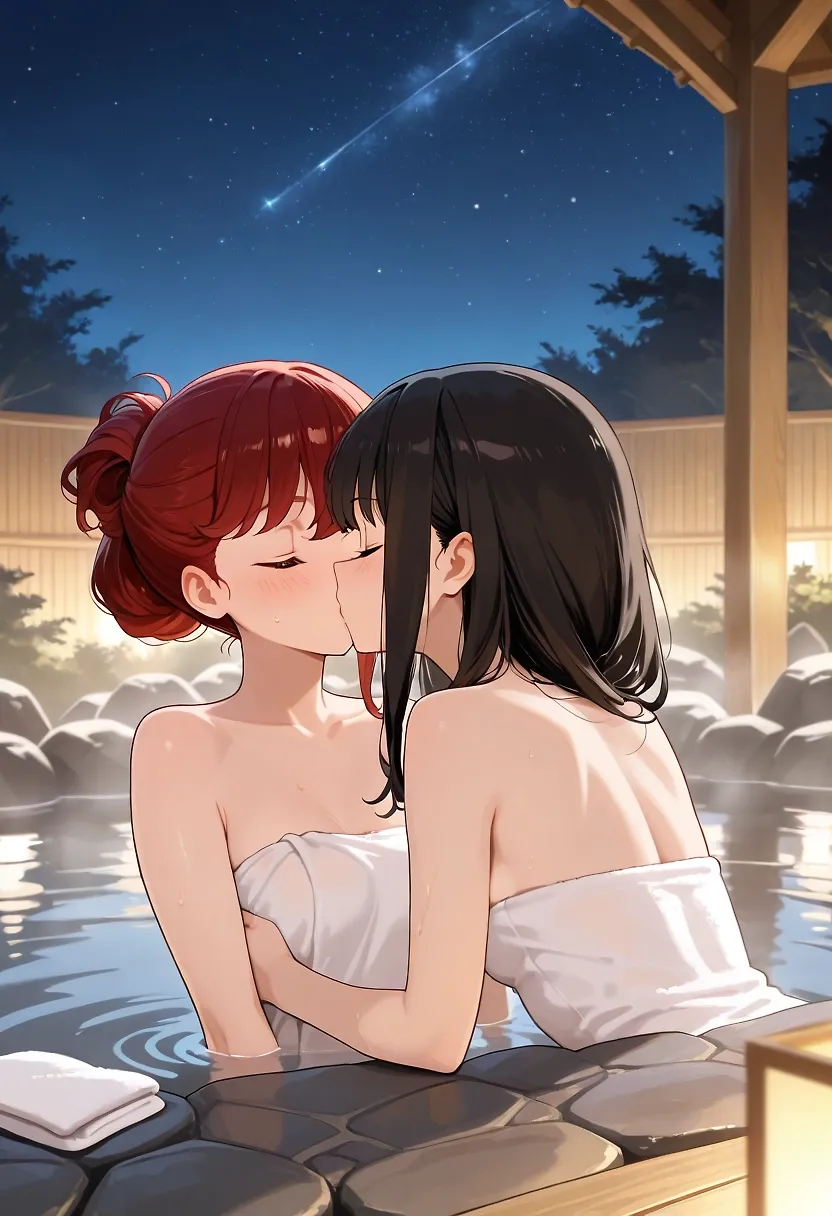 AI art "Kasumi and Takina love story (Final)"