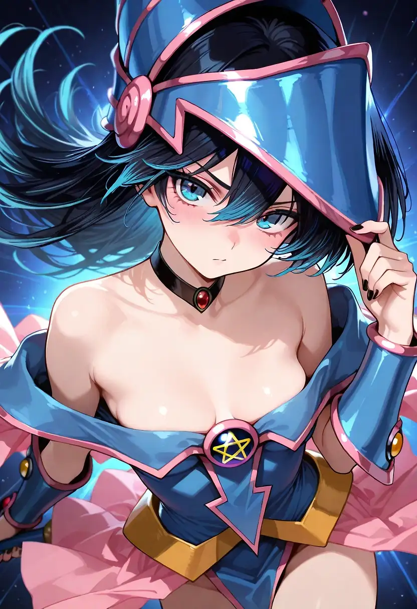 AI art 'More Anara cosplay' with user description 'Because she loves cosplay <3'