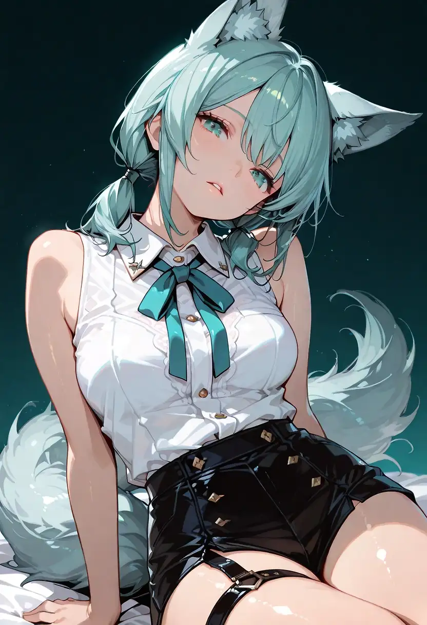 AI art "wolf"