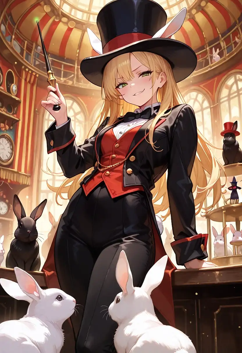 AI art "Magician"