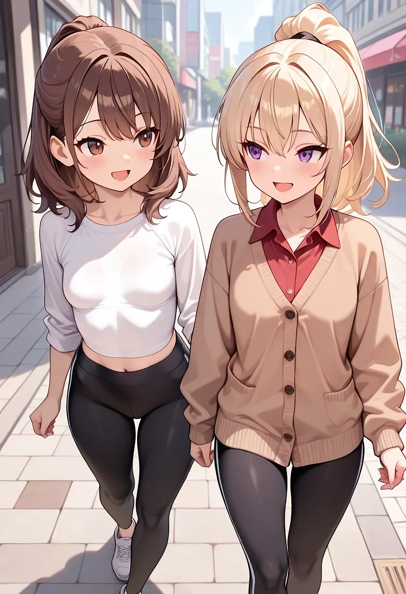 Mitsue and Nonoka together
