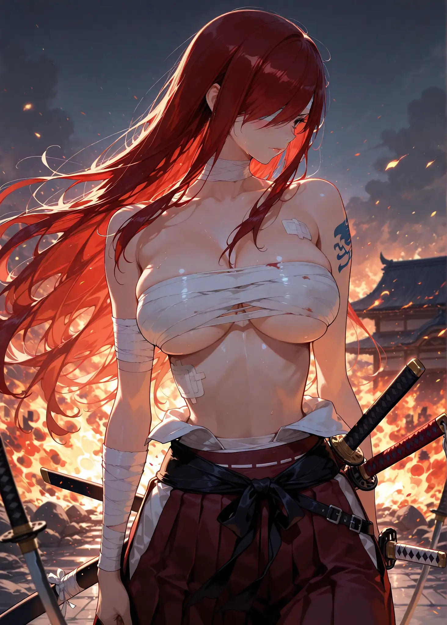 AI art 'Erza'