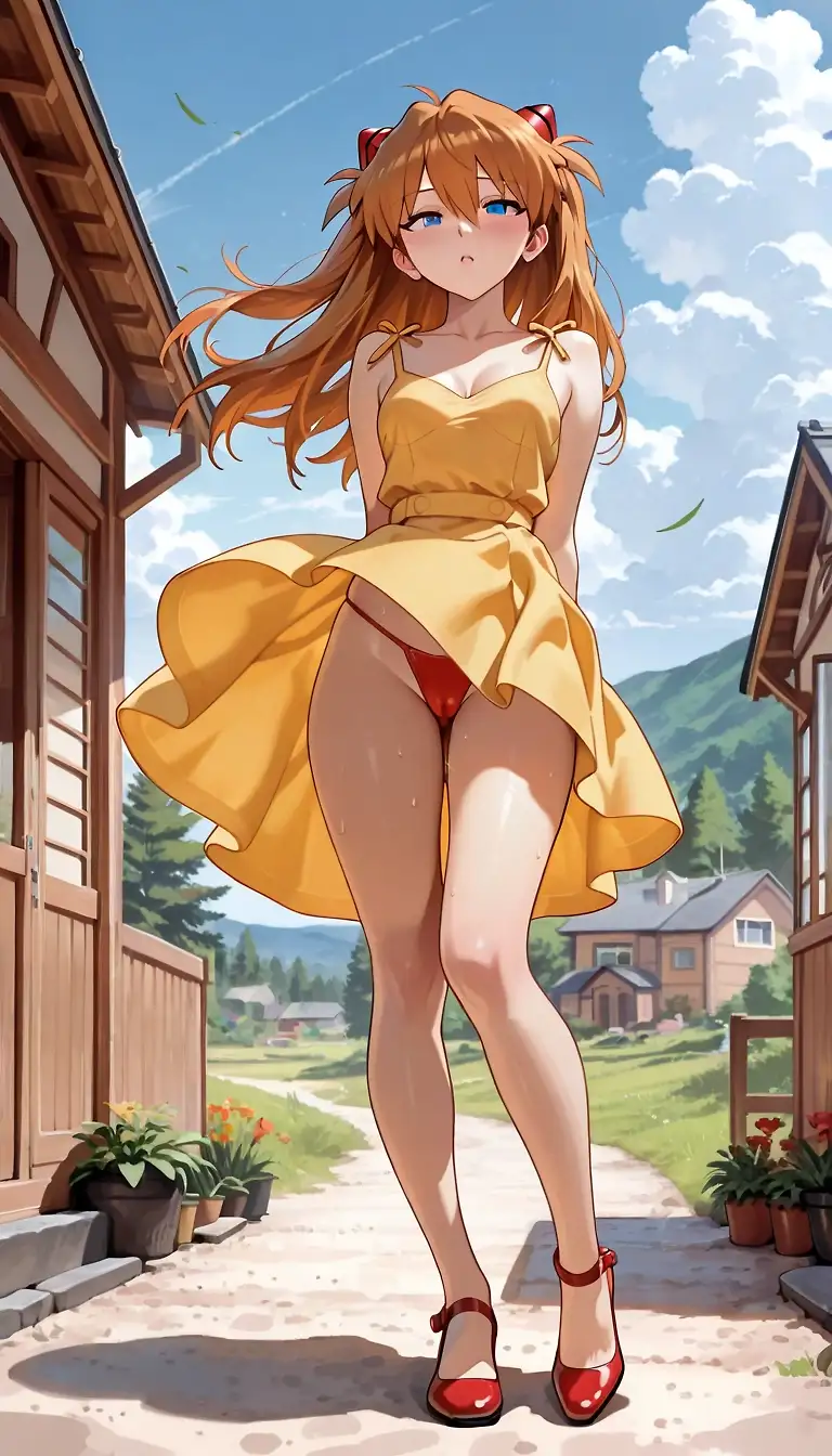 AI art 'Asuka Sundress'