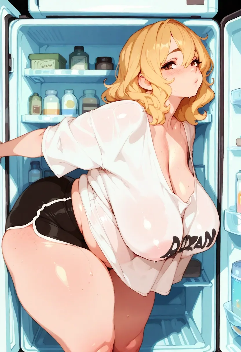 AI art "A heavy snack."