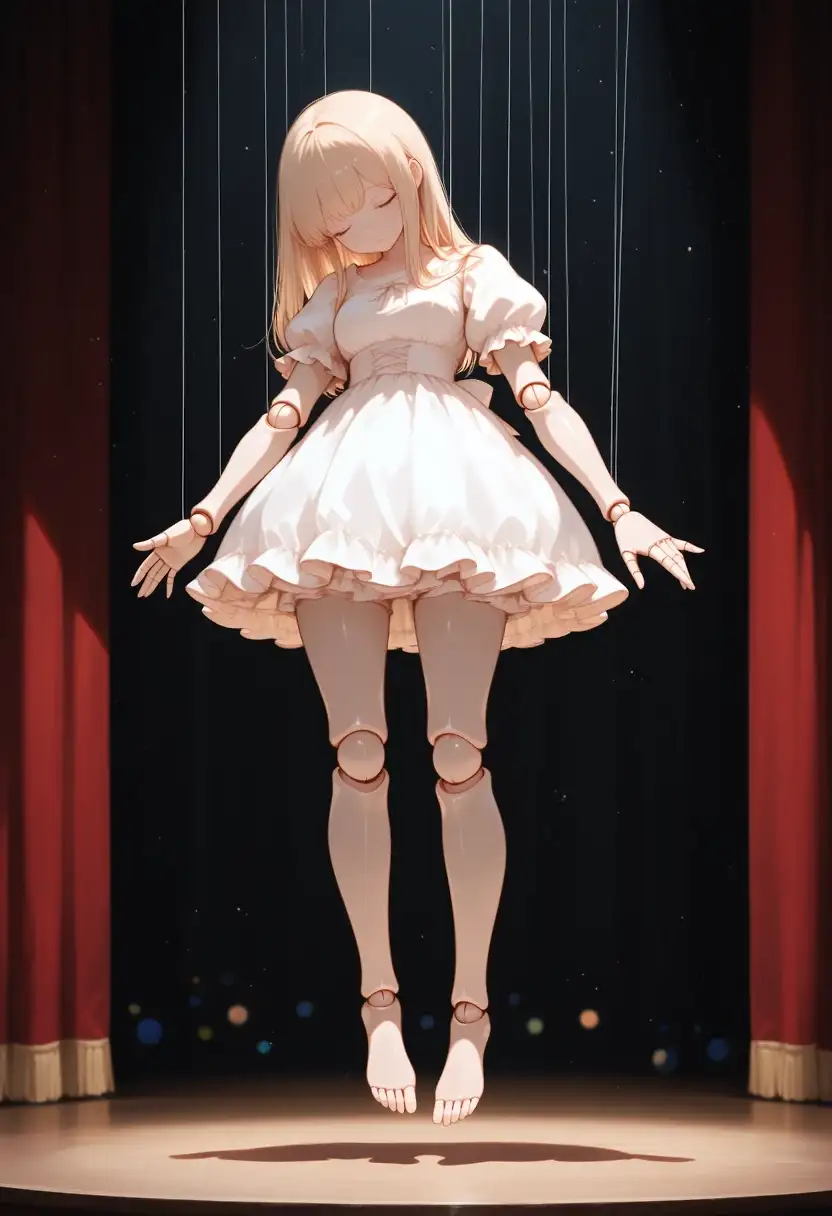 AI art "Puppet show"