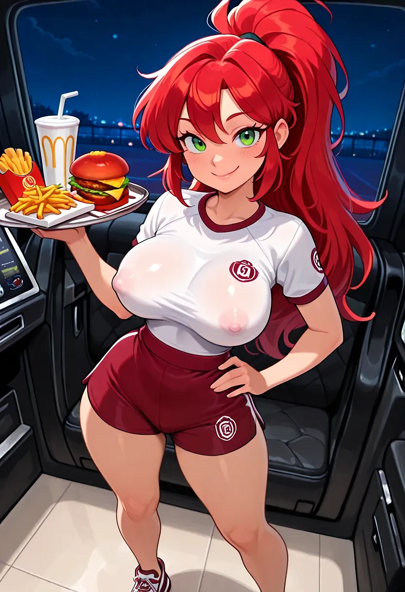 Sports Bar Waitress Scarlett