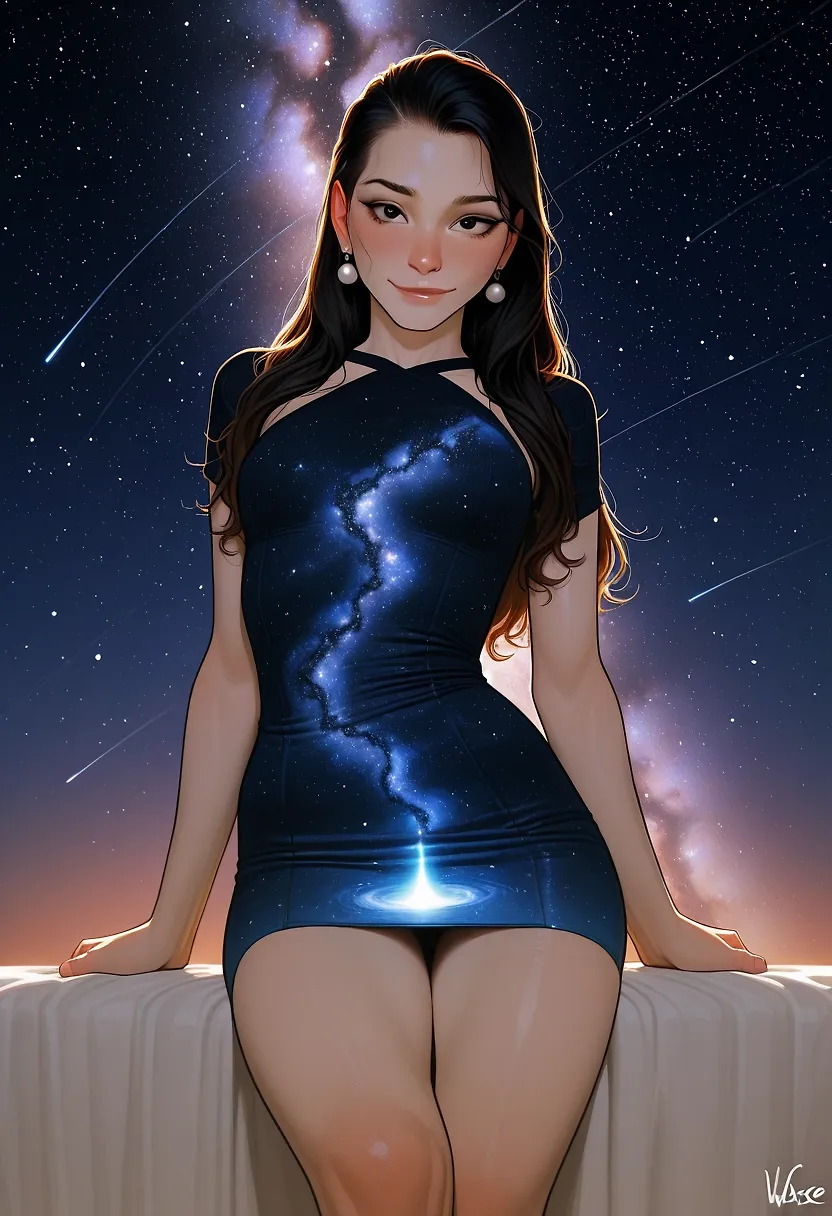 Cosmic goddess. Annie's wardrobe special
