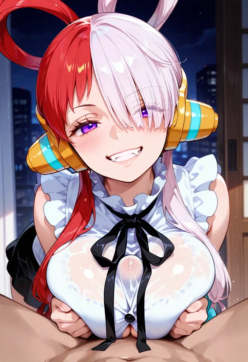 Uta getting a little naughty