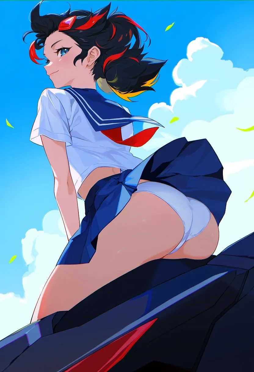 Panty shots