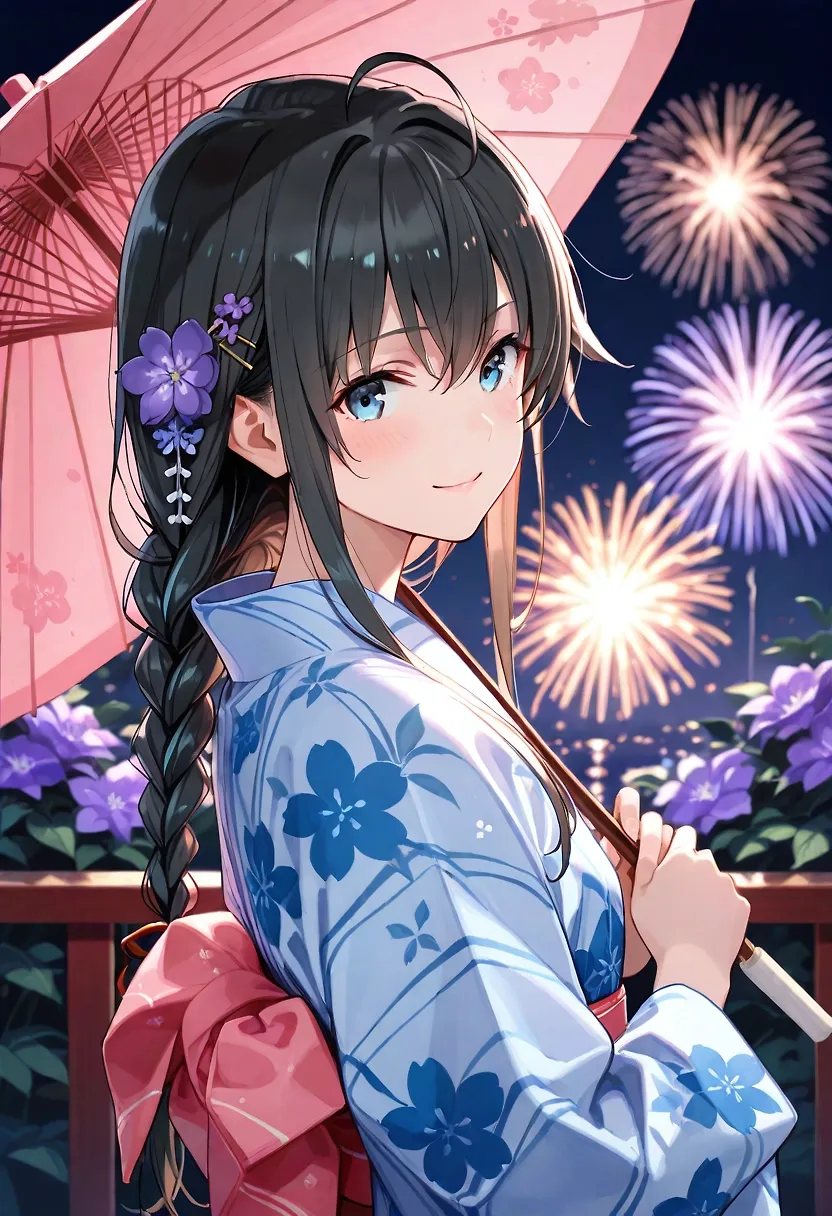 AI art "Yukinoshita Yukino"
