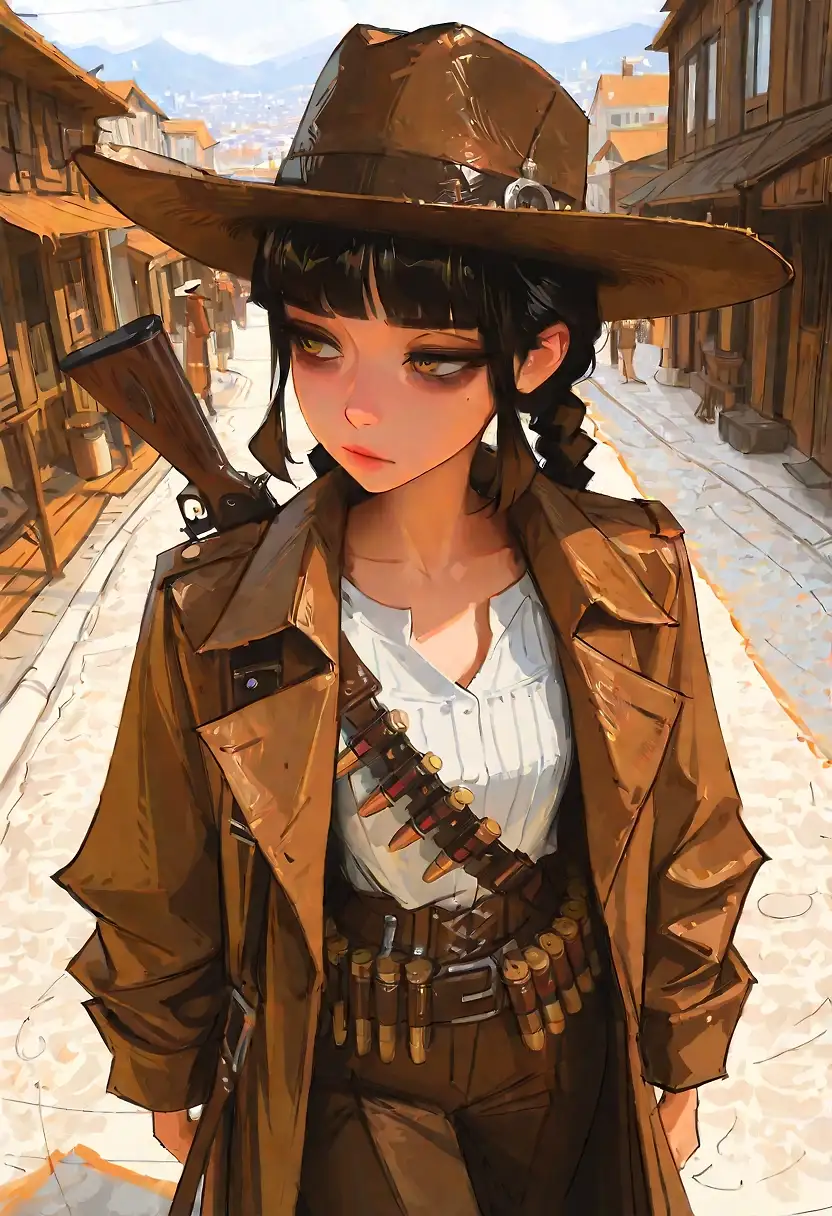 AI art 'Karina, the outsider'