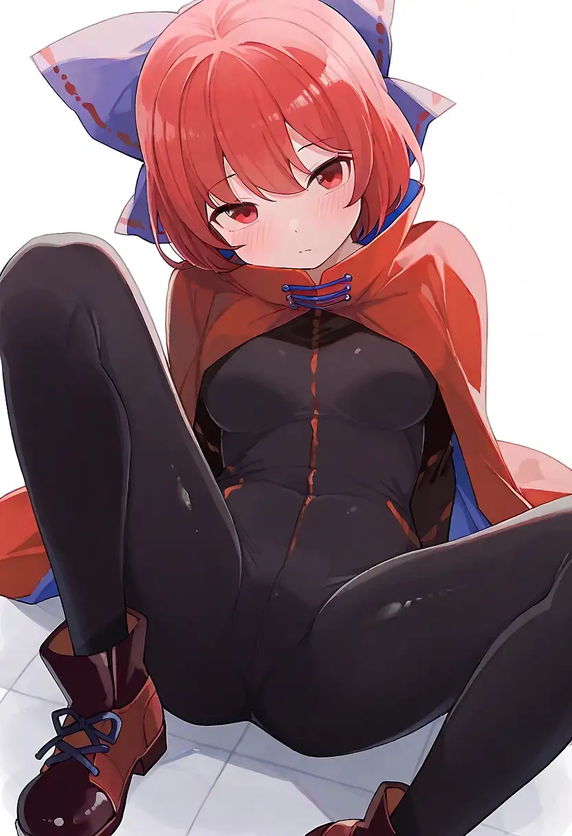 AI art 'sekibanki' with user description 'sekibanki'