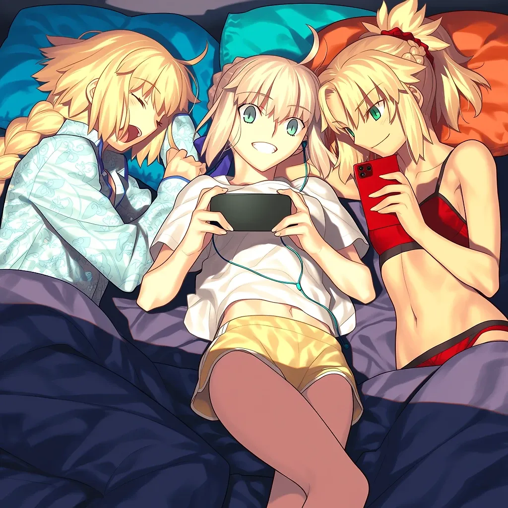 AI art "Girl's Night"