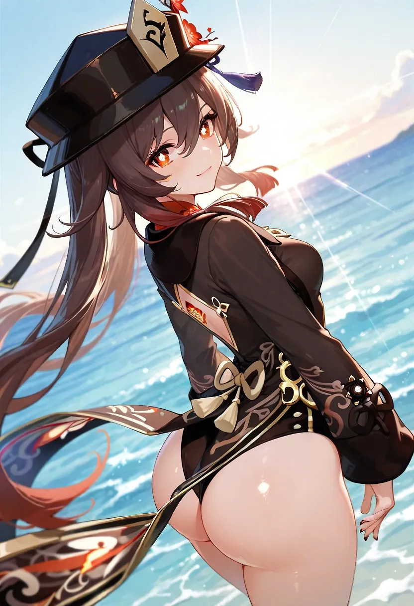 AI art "Hu Tao"