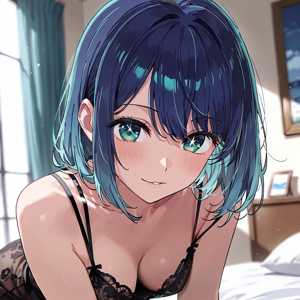 AI art "kurokawa akane 1"