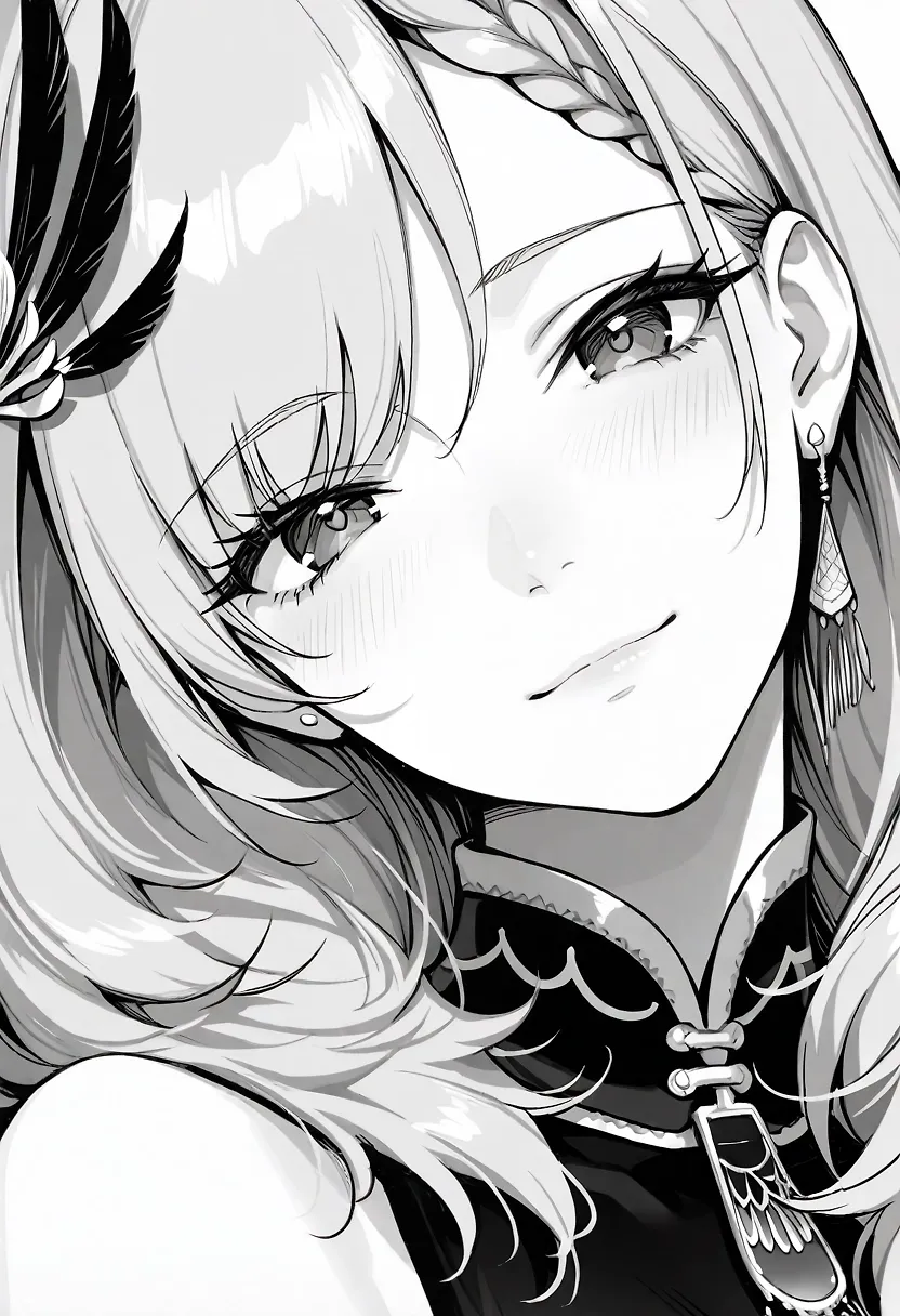 AI art "Old 2023 trend with holo-girls" with user description "An attempt to recreate that chainsaw man trend from 2023"