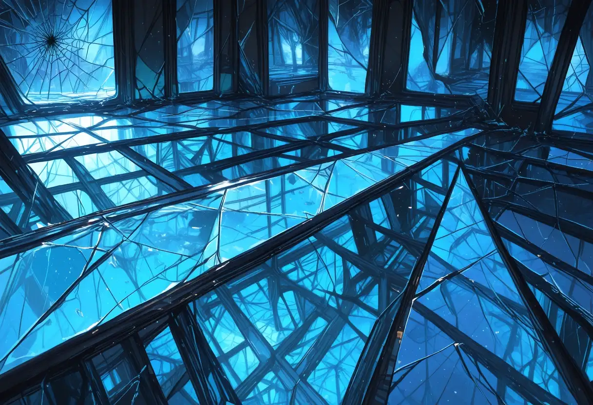 AI art "The Mirror World"