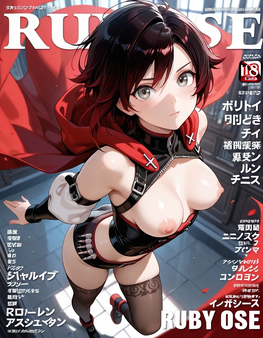 RWBY Magazine Covers