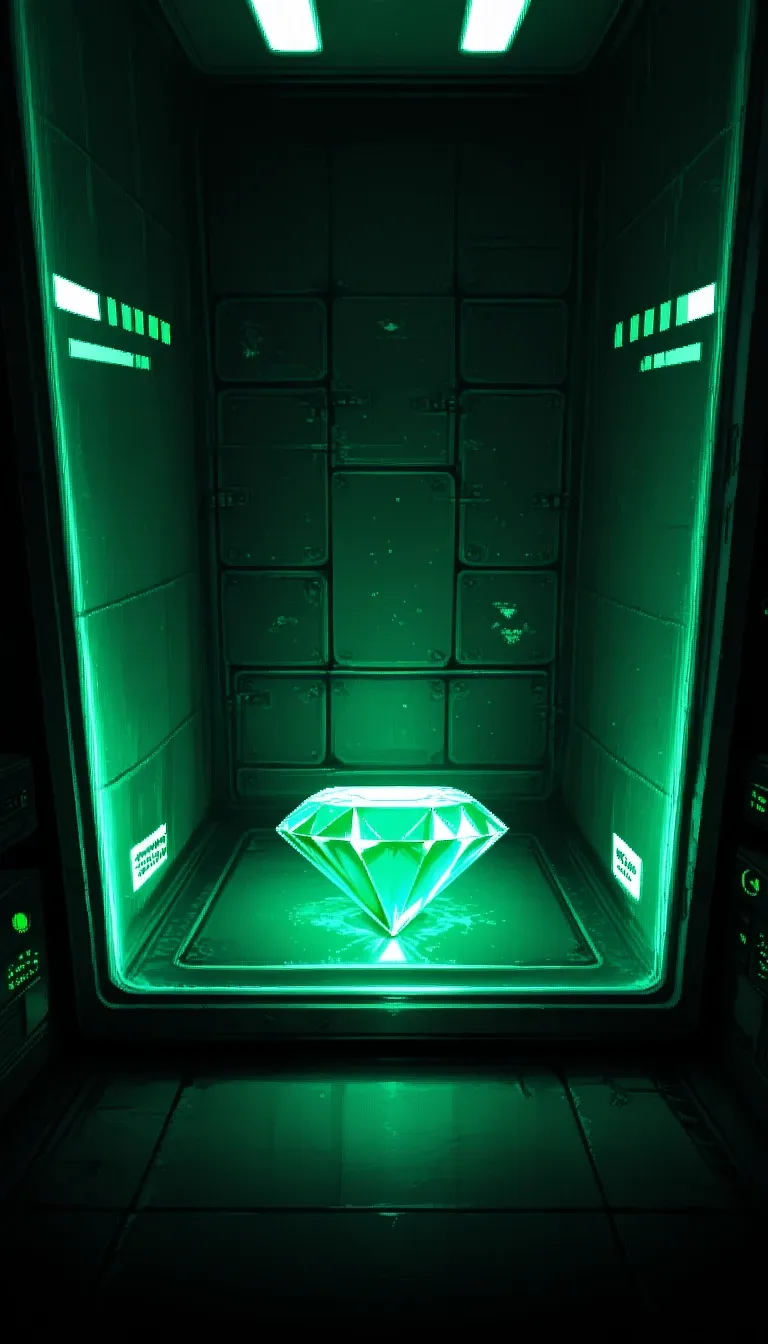 Night vision glass diamond heist. 🟢🟢
