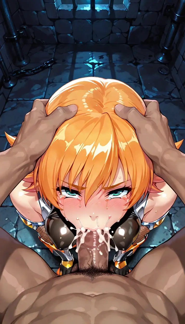 Taimanin fellatio