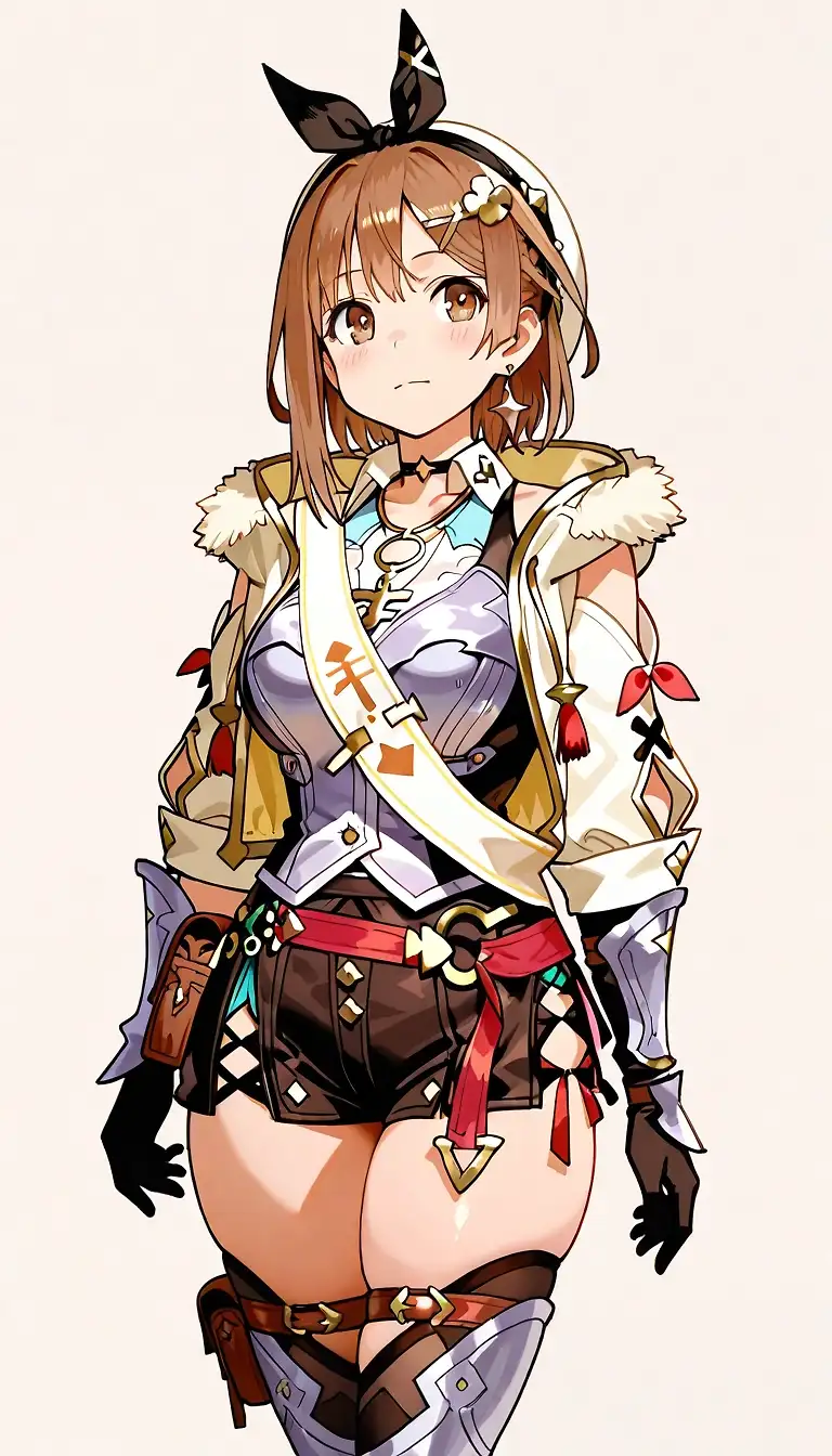 AI art "Armored Ryza"
