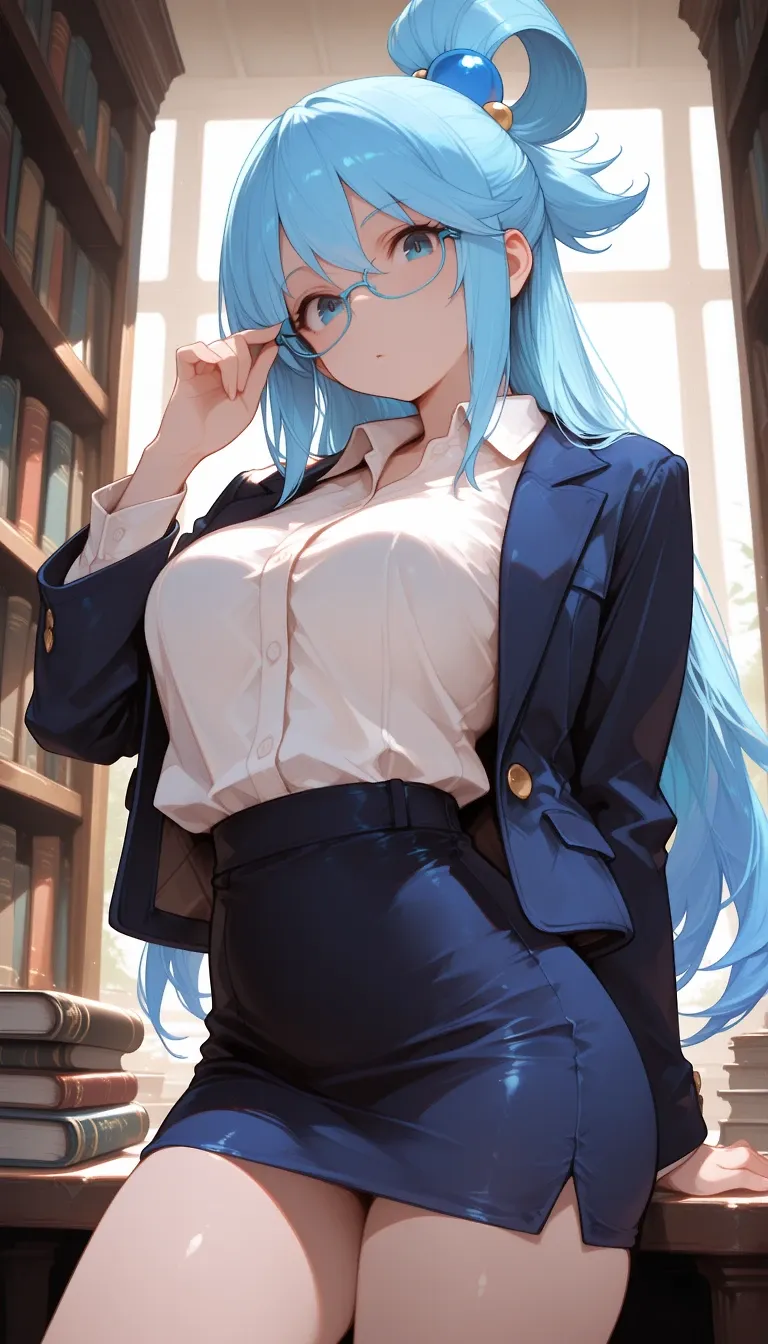 Librarian Aqua