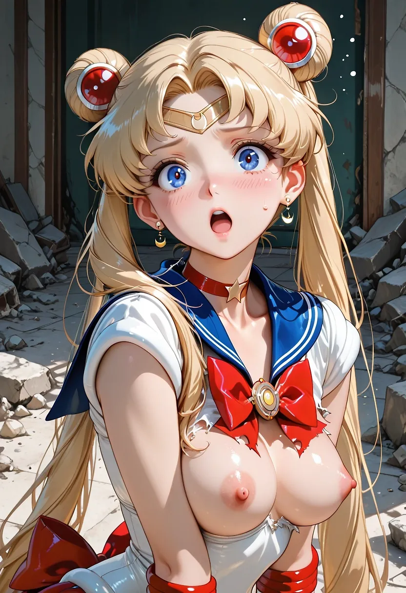 AI art "セーラームーン"