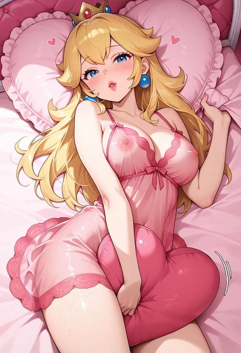 AI art "Pillow Princesses"