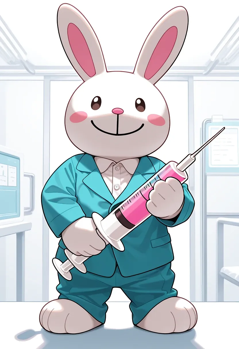 happy rabbit