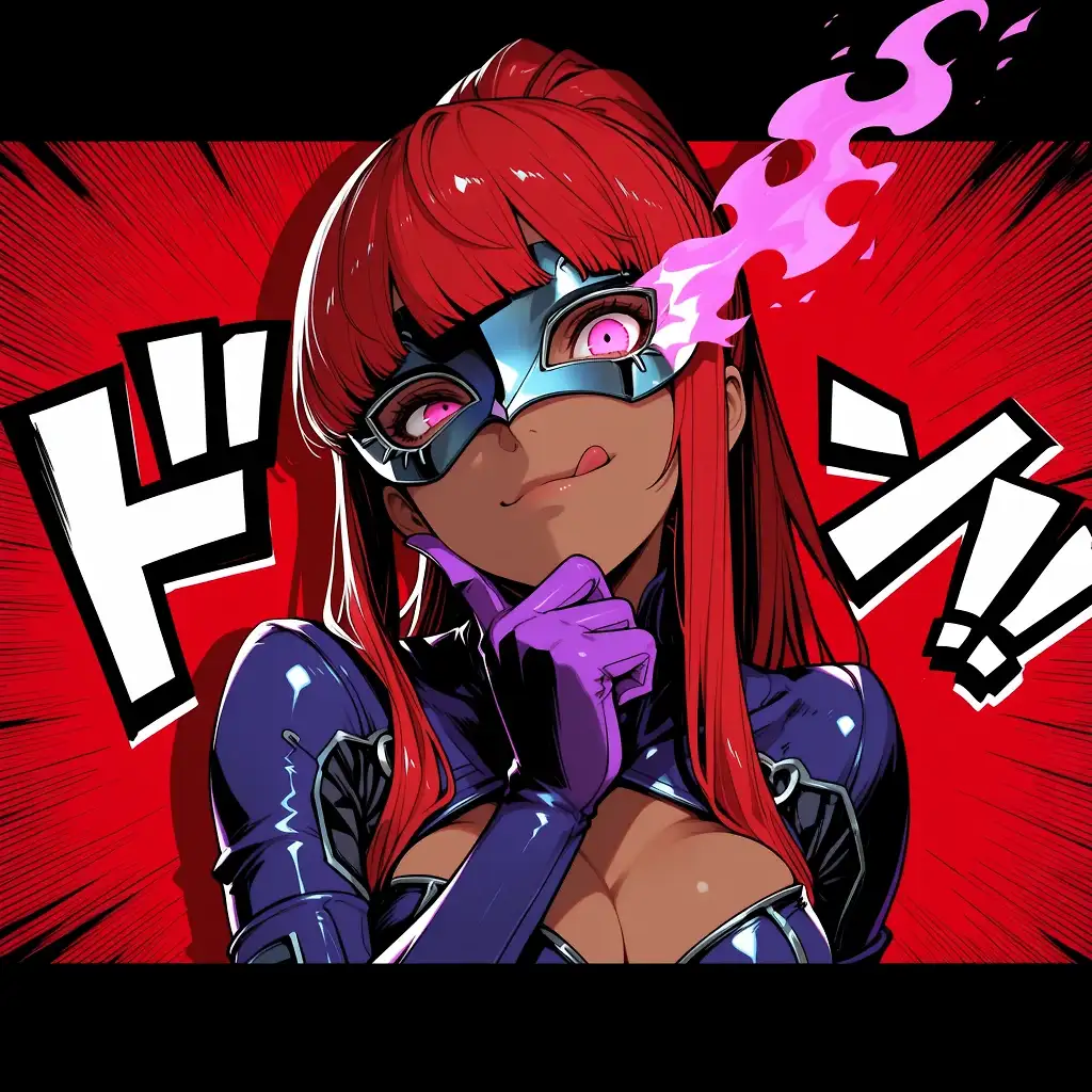 AI art "P5 x OC portraits - pt. 3"