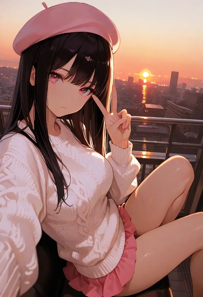 AI art "Selfie"