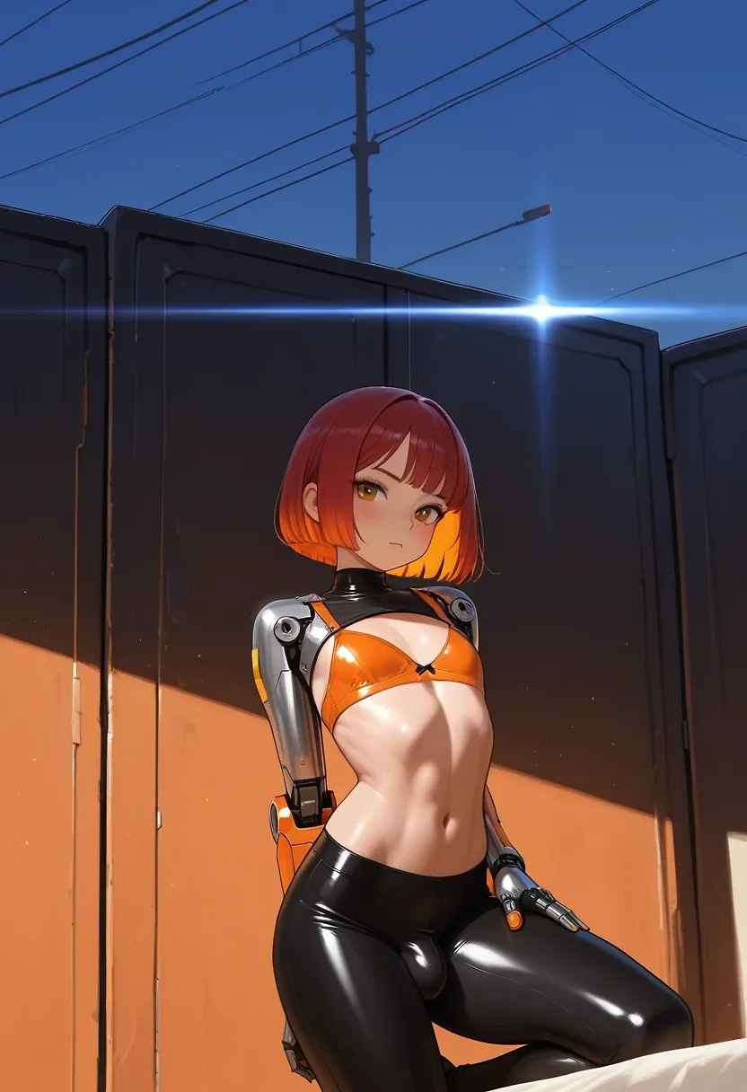 Cute Sc-fi Femboy Pin Up