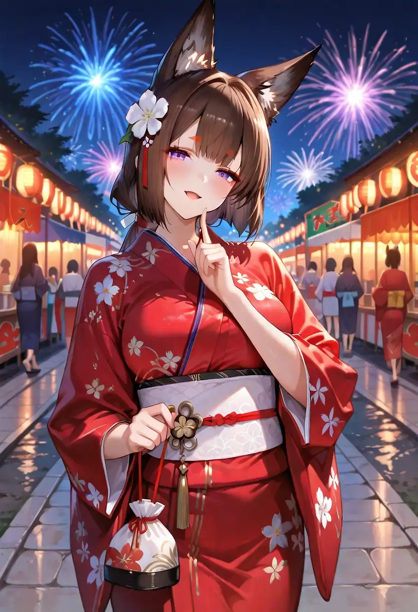 Summer festival with Amagi