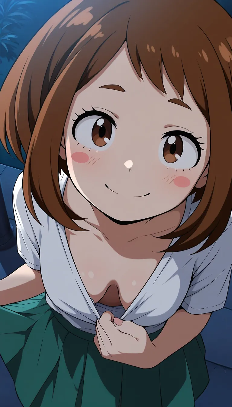 Uraraka's night invitation