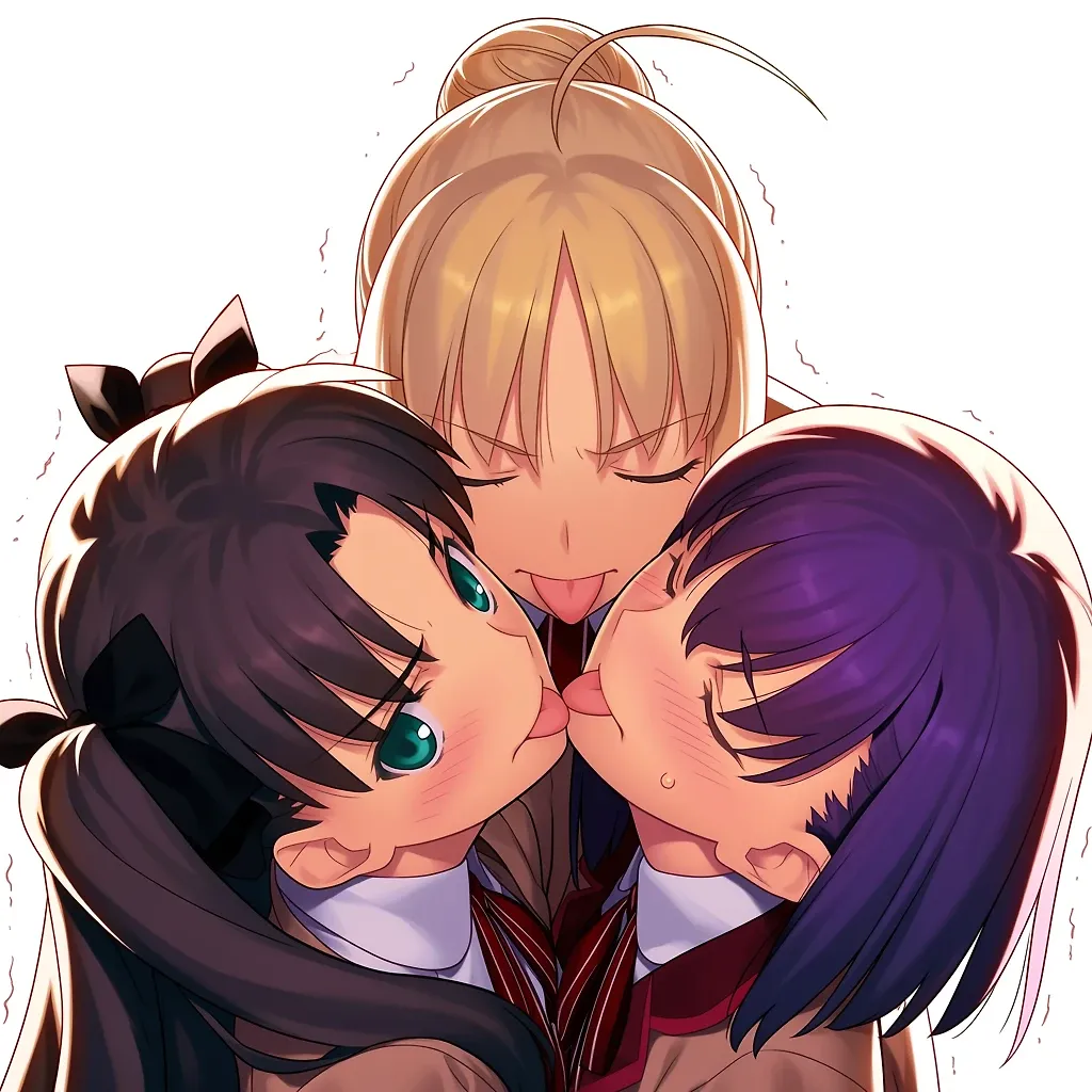 AI art "The FSN Trio"