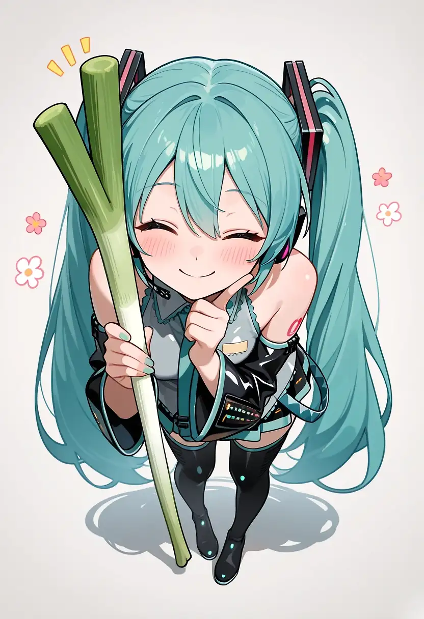 Leek spin, from miku 🥲