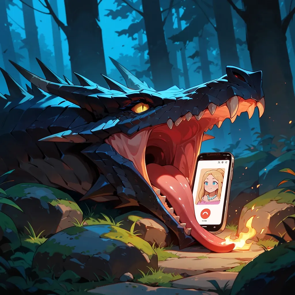 Incredible 🫢 📱🐉