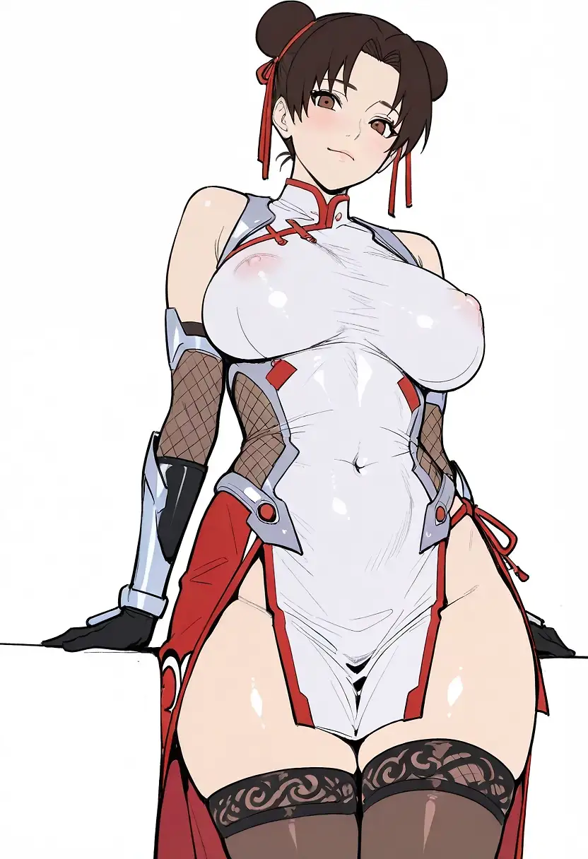 AI art "Tenten Profile 2 + Action poses"