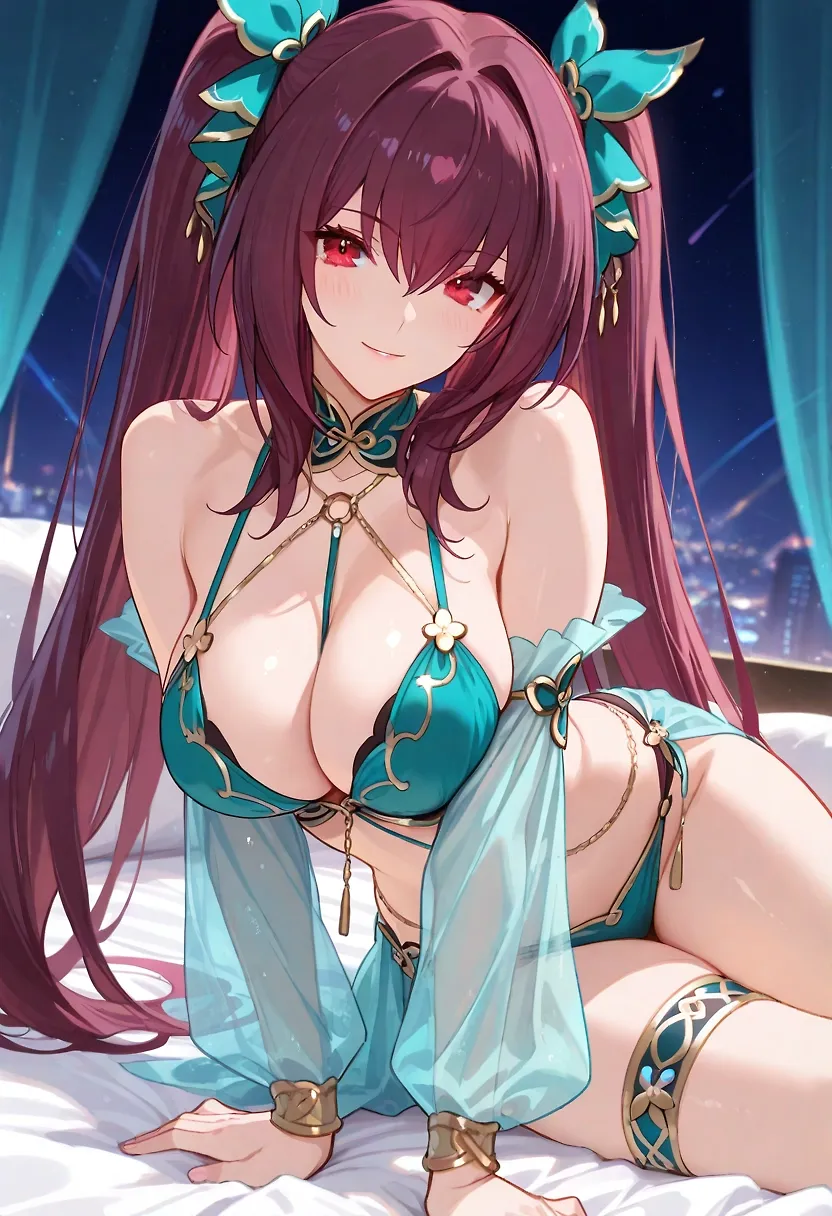 Scathach harem outfit