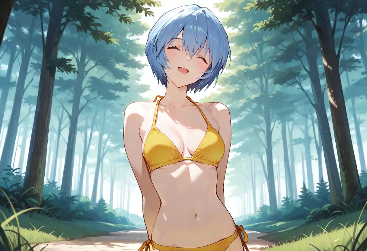 Ayanami Rei : I'm ready, Ikari, I will make you warmer.