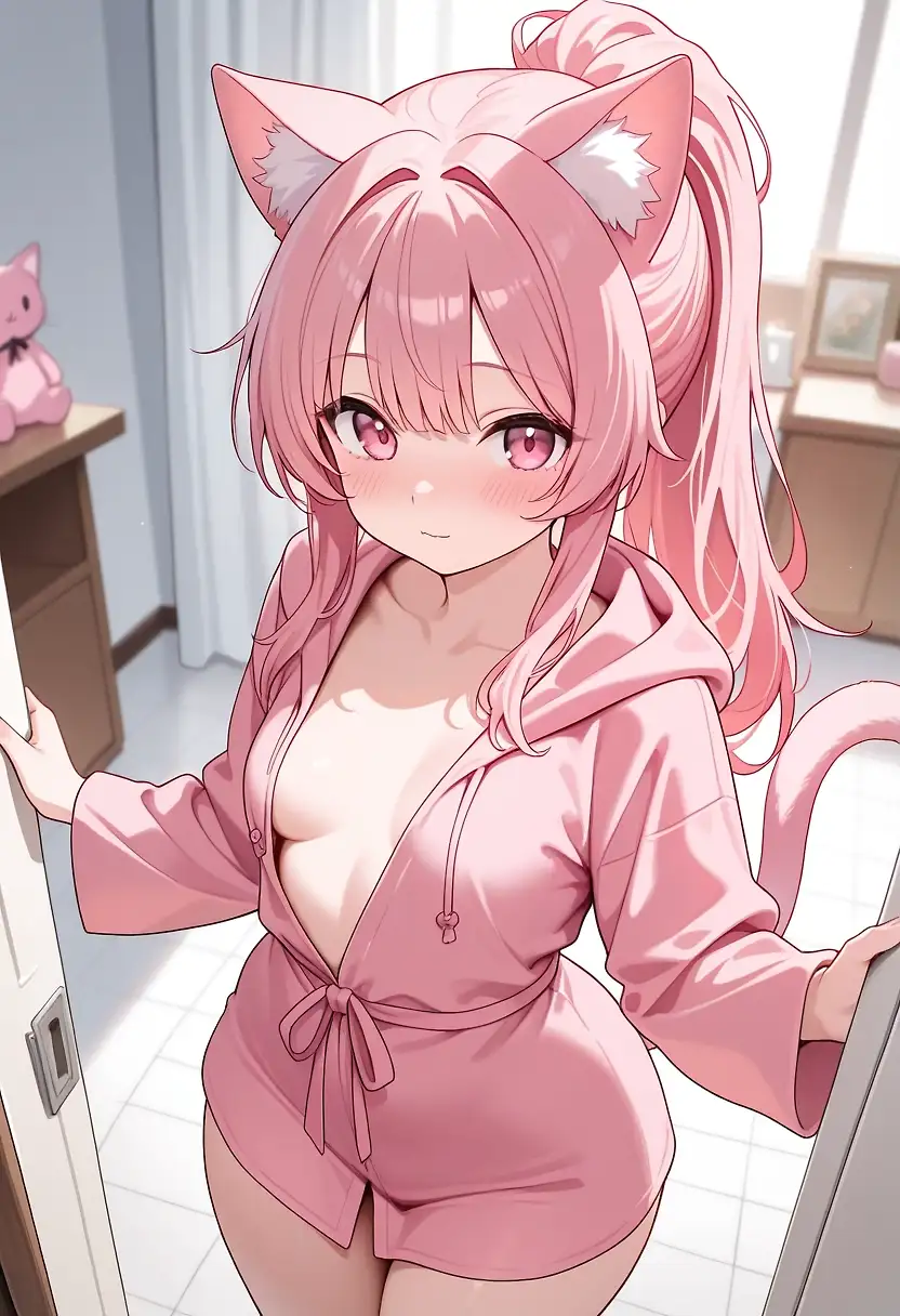 Kitsu Pink Robe