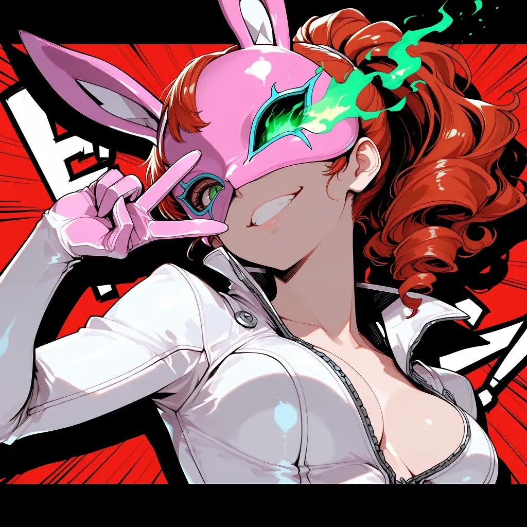 AI art "P5 x OC portraits - pt. 2"