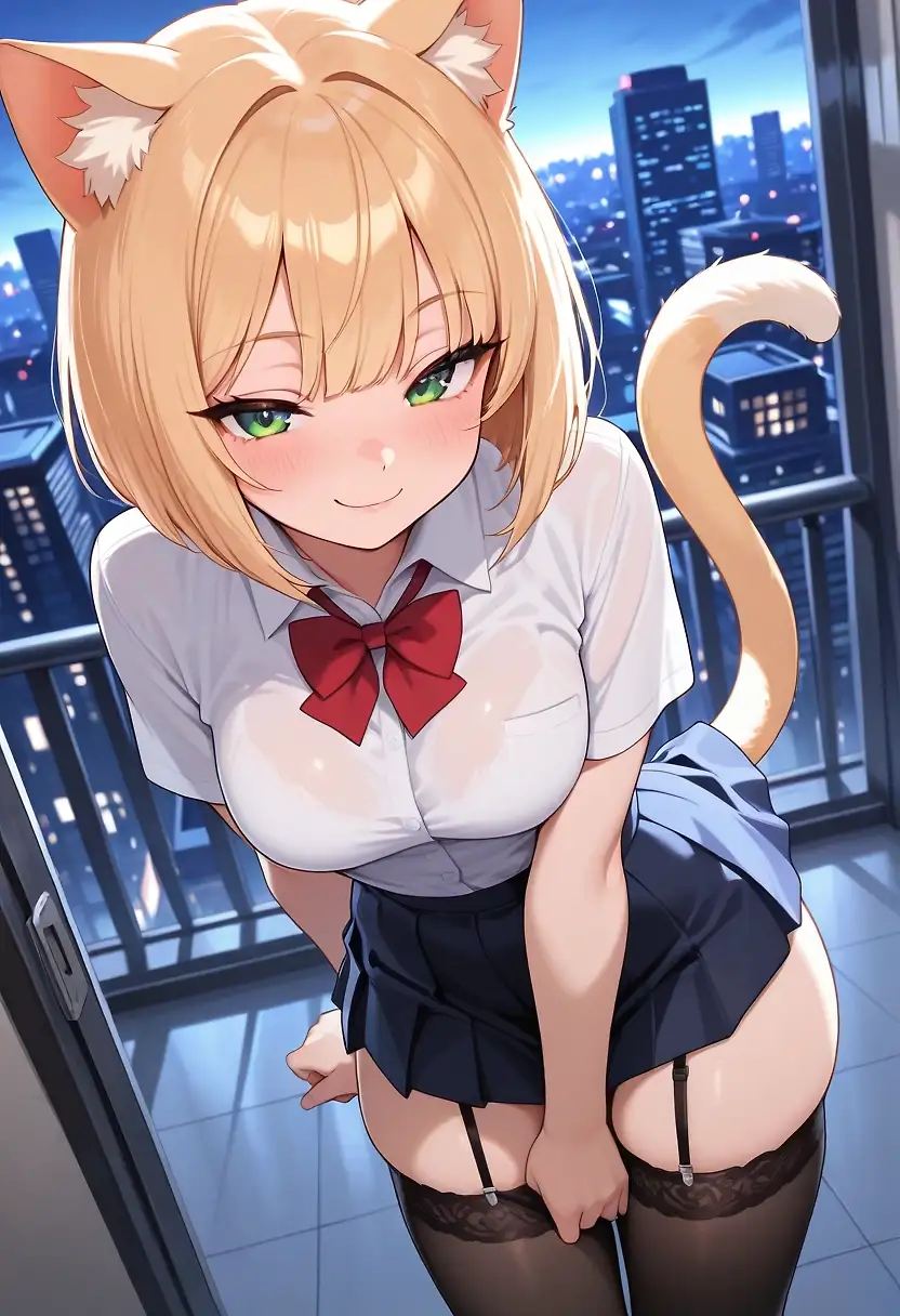 Cat Girl in the City
